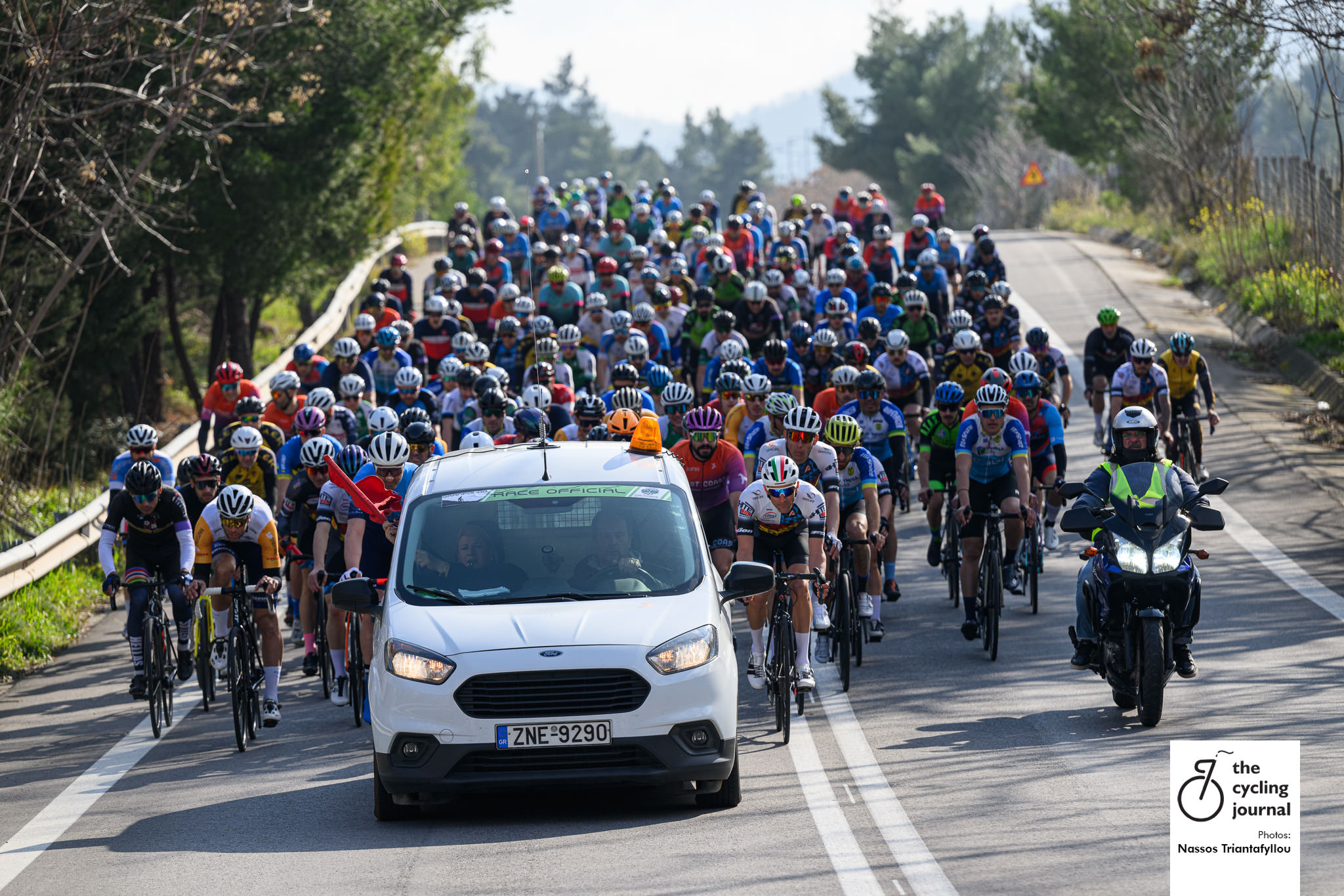 Ο Νικηφόρος Αρβανίτου νικητής του Aegeas Road Race, πρώτου αγώνα δρόμου της σεζόν